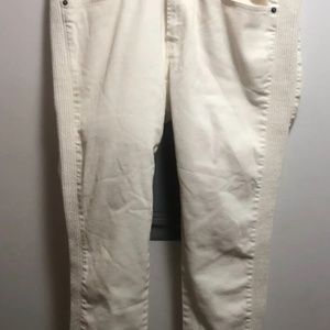 j brand jeans White parallax Moto Skinny Fit size 36 new with tags